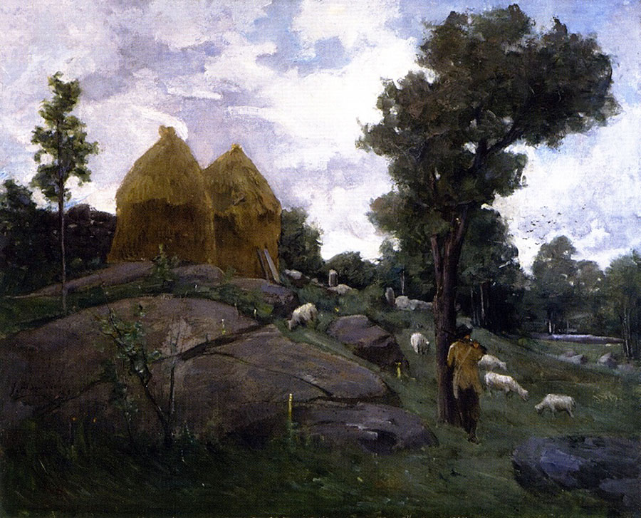 Haystacks- Shepherd and Sheep